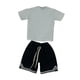 thumbnail image 4 of Conjunto de ropa para muñeca masculina a escala 1/6, pantalones cortos deportivos y camiseta hechos a mano, estilo casual. Conjunto de camisa blanca, 4 of 9