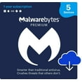 thumbnail image 1 of Malwarebytes Premium Bilingual 5-Device 1-Year Subscription [Download], 1 of 5
