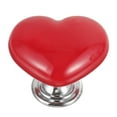 thumbnail image 4 of Mobutofu Heart Hardware Cabinet Drawer Handle Red 1Pcs for Furniture, 4 of 8