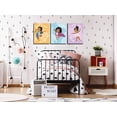thumbnail image 4 of Cuadros en lienzo para pared de niñas negras, pinturas decorativas inspiradoras para pared, arte de pared para niños, arte de pared para dormitorio de niñas, fácil de colgar, 3 piezas, 4 of 5