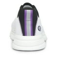 thumbnail image 3 of Dexter Womens Trixie Bowling Shoes (For right or left handed bowlers- Universal Slide Soles on both shoes) Bowling Shoes - White/Black/Purple, 3 of 5