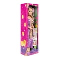 thumbnail image 4 of Muñeca Disney Princess Rapunzel Playdate de 32 pulgadas de alto y articulada, muñeca articulada de mi tamaño con vestido morado, viene con cepillo para peinar su largo cabello dorado, diadema con guir, 4 of 5