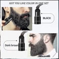 thumbnail image 2 of Relleno de barba para hombres, relleno de pelo, sello en polvo, resistente al agua, potenciador de reparación de bigote, sello moldeador, pluma para Barba, productos para el cabello, 2 of 4