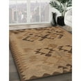 thumbnail image 2 of Ahgly Company Indoor Rectangle Contemporary Saddle Brown Southwestern Area Rugs, 6' x 9', 2 of 6