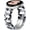 Flower Cow, variant on Band Compatible with Samsung Galaxy Watch 6 5 4 Band 44mm 40mm/Watch 5 Pro Band 45mm/Galaxy Watch 6 Classic Band 43mm 47mm,Seamless headband Breathable Strap for women men Rainbow