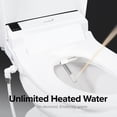 thumbnail image 5 of SmartBidet SB-3000 Elongated Electric Bidet Toilet Seat in White, 5 of 16