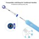 thumbnail image 5 of Paquete de 8 cabezales de cepillo de dientes Voguish de repuesto para Oral-B, 5 of 7