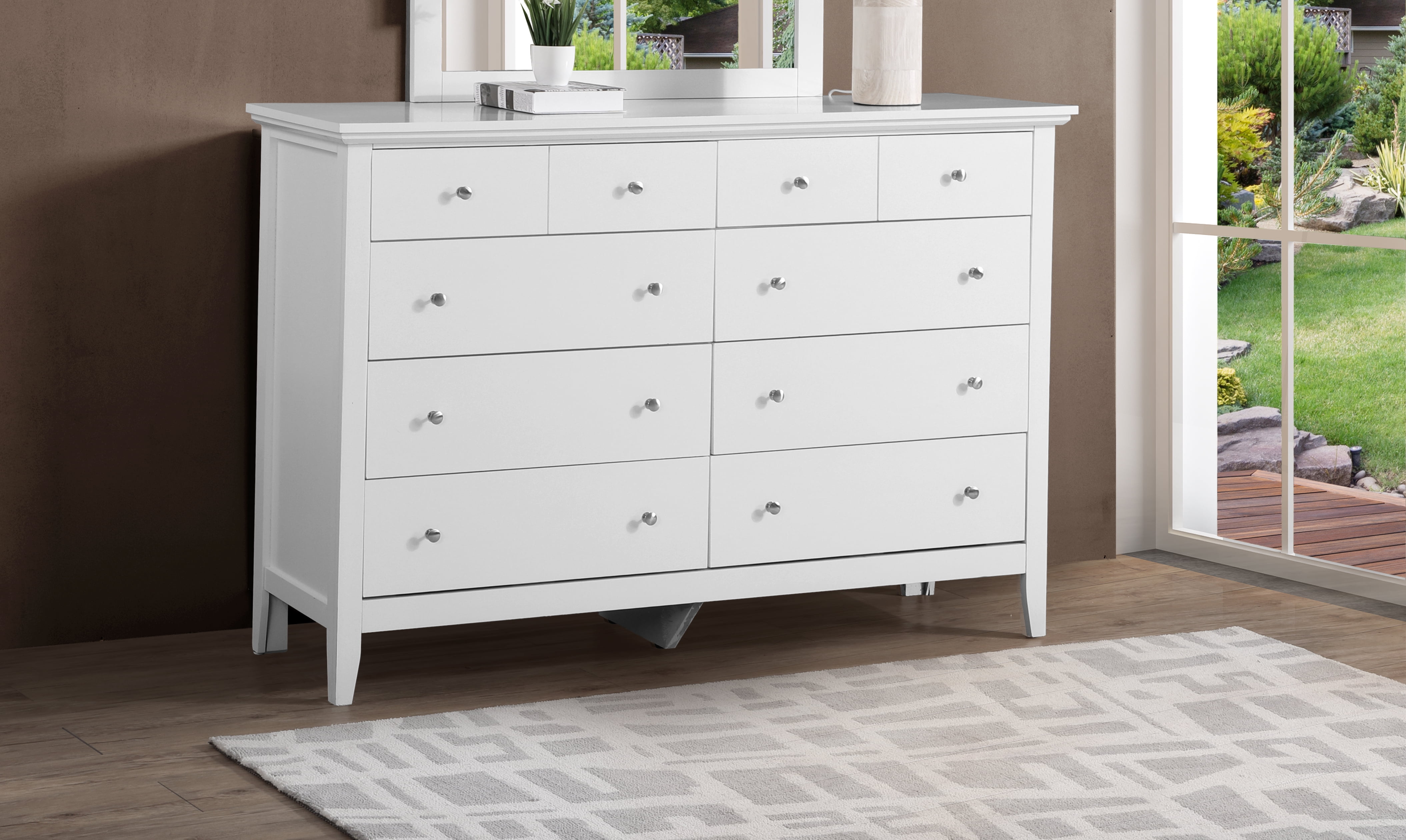 Glory Furniture Marilla G1570-D Dresser , White