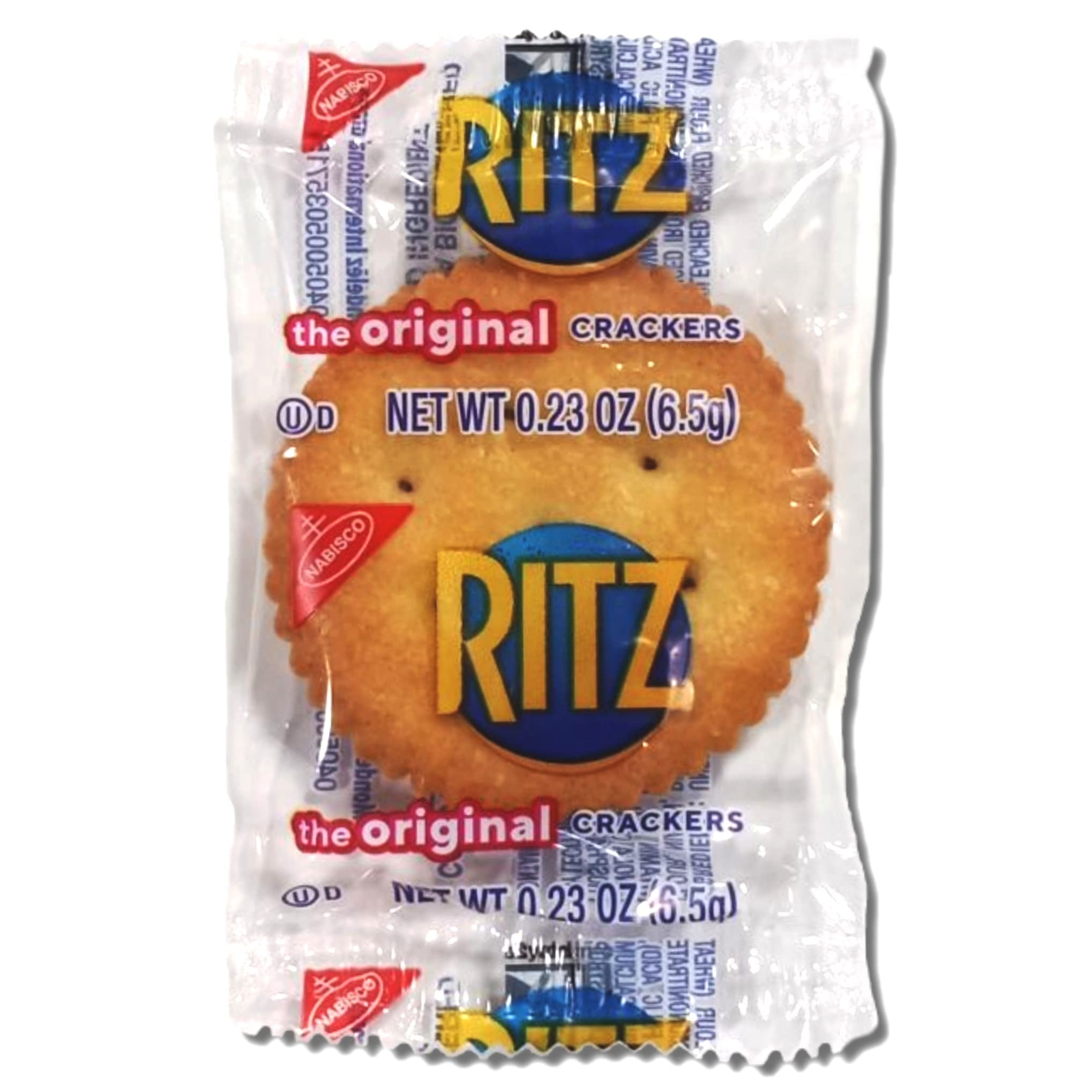 (2 pack) Ritz Individually Wrapped Buttery Crackers Value Pack   2 Count | Pack of 50 (100 Total Crackers)