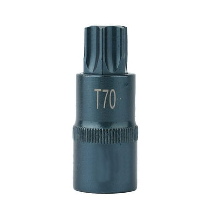 

Torx Screwdriver Bit Tool 1/2inch Socket Bits Adapter T30-T70 Adapter Hand Tool