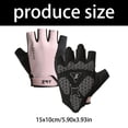 thumbnail image 3 of Nonslip Breathable Sports Glove Wear Resistance Short Training Glove Half Finger Fitness Glove for Women and Man, 3 of 7