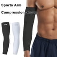 thumbnail image 2 of Sports Protective Gear Arm Sleeve Compression Cycling Arm Running UV Protecti, 2 of 8