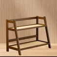 thumbnail image 6 of Bamboo Tabletop Shelf Countertop Shelf Double Layer Design for Kitchen Living Room Bedroom Use, 6 of 9