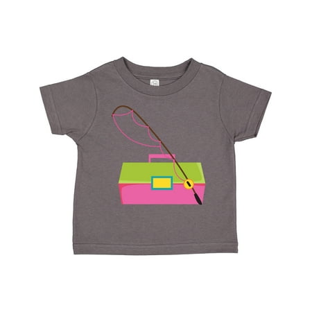 

Inktastic Fishing Tackle Girls Girls Toddler T-Shirt
