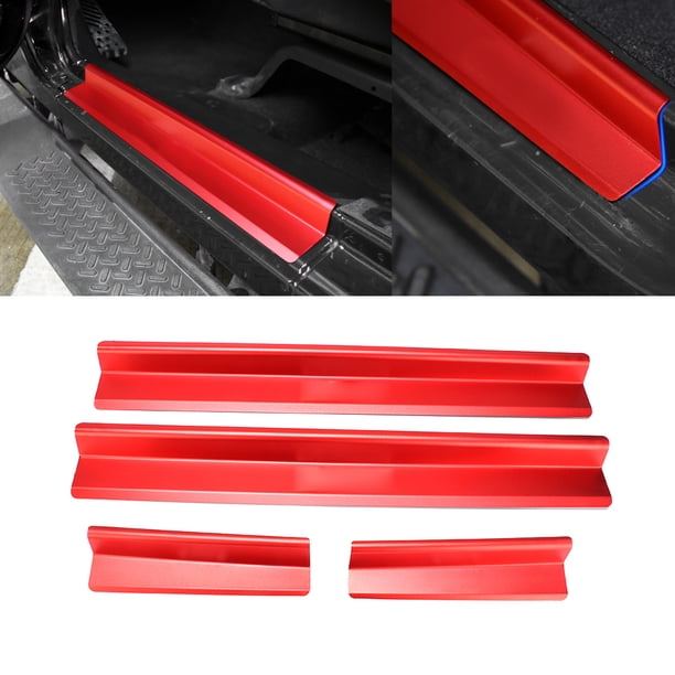 Accesorio para automóvil, protectores de umbral de puerta de automóvil, protectores de umbral de entrada, muy recomendados
