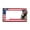 C, variant on Liberty Bell License Plate Frame with USA Flag, Metal Patriotic Car Tag Frame for Truck, SUV, Trailer, Home of the Brave Design