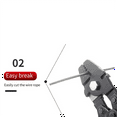 thumbnail image 5 of Aluminum Sleeve Crimping Pliers Cable Rope Cutter and Crimper 2-In-1 Metal Plate Crimping Tool, 5 of 5