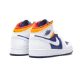 thumbnail image 3 of Jordan GRADE SCHOOL Air Jordan 1 Mid GS "White Deep Royal Blue" 554725 131 from Stadium Goods, 3 of 8
