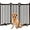 Espresso 60" W x 36" H, variant on HLL 36" H Extra Tall Freestanding Pet Gate 3-Panel Wooden Dog Fence with 2 Support Feet Folding Dog Gate for Indoor, Stairs, Doorways, Halls, Kitchen Wooden Pet Barrier Espresso, 60" L x 36" H