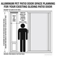 thumbnail image 5 of Ideal Pet Produits PATCFM Porte-Patio à Rabat pour Chat - Finition Moulin 77 5/8-80 3/8, 5 of 5
