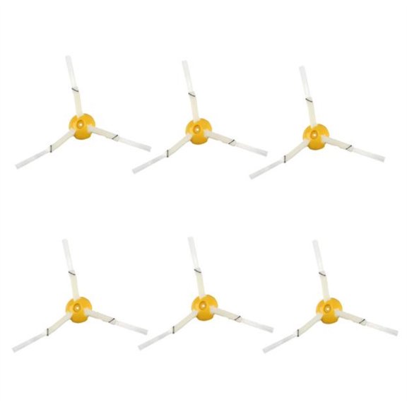 6-Piece Side Brushes for 800/870/880 Series Robotic Vacuum Cleaners - High-Durability, Eco-Friendly, Perfect Fit, Cost-Effective Bundle, Easy Installation
