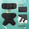 thumbnail image 4 of Inserto de asiento de coche para bebé, inserto de asiento de coche recién nacido y almohada de apoyo para la cabeza compible con cochecitos de asiento de coche Doona, cojín de carriola,, 4 of 5