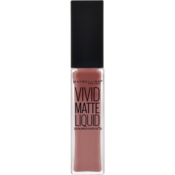 Maybelline Color Sensational Vivid Matte Liquid Lipstick, Grey Envy, 0.26 Fl Oz