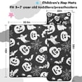 thumbnail image 5 of Halloween White Ghosts Pumpkins and Spider Webs Toddler Nap Mats for Kids Preschool,59"x22" Sleeping Mat Bag or Kids,Toddler Sleeping Bag,Toddler Nap Mat or Daycare, 5 of 6