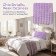 thumbnail image 2 of Unique Bargains 2 Pack Polyester Pillowcase Envelope Closure Wrinkle Resistant Purple, 2 of 5