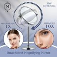 thumbnail image 2 of Espejo de maquillaje MIRRORVANA con aumento de 10 x 1 x 1 x 14 cm/7 cm, 2 of 7