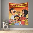 thumbnail image 6 of Bob'S Burgers Tapestry Anime Poster Wall Hanging Art Decor For Living Room Bedroom Dorm Apartments Party Supplies Gifts 59x59 Inch, 6 of 7