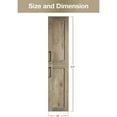 thumbnail image 6 of Flairwood Decor Cosmo Eve Fully assembled Bathroom Vanity with soft-closing doors, 14" x 12" x 63", 6 of 7