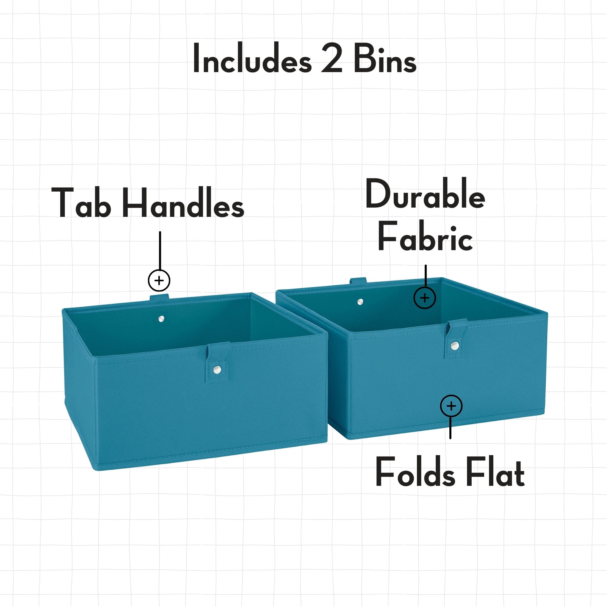 RiverRidge Kids 24in 4-Tier Ladder Shelf Toy Organizer, Book Storage, and 2 Turquoise Bins