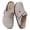 Light Gray, variant on Crestar Cork Footbed Sandals for Womens, Suede Women's Clogs Shoes with Arch Support and Adjustable Buckle, Apricot