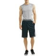 thumbnail image 2 of AND1 Men's Striped Mesh Basketball Shorts, 2 of 4