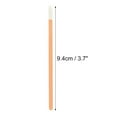 thumbnail image 2 of Unique Bargains 50 Pcs Disposable Solid Rod Lip Brush for Vacation Orange Plastic Flocking, 2 of 5