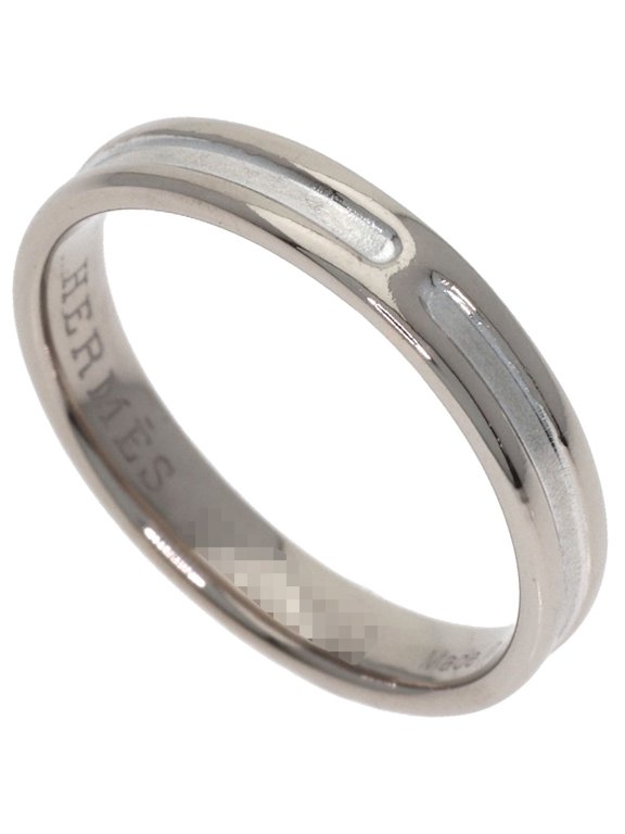 Pre-Owned Hermes Ariane Ring, 18K White Gold, Women's