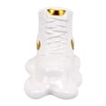thumbnail image 3 of Figura Decorativa - Forma Tenis Blanco con Dorado, 3 of 3