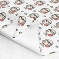 thumbnail image 3 of Erosebridal Cool Popcorn Fabric by the Yard 3 Yards, 3D Glasses Bucket Cartoon Pattern Room Decor Fabric by the Yard, 3 of 7