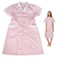 thumbnail image 2 of LOVEVER Ensemble d'Été pour Femmes, Manteau à Manches Courtes pour Infirmière, Uniforme de Soins pour Femme, Dame, 2 of 6