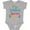 AC-Heather Grey, variant on Inktastic My Meema Loves Me Boys or Girls Baby Bodysuit