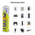 thumbnail image 3 of PKCELL NiMH AA 600mAh 1.2V Rechargeable Batteries for Solar Lights Garden Lights Remotes Mice 8Pcs, 3 of 7