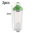 thumbnail image 2 of Extra Large Shaker Bottle, Shaker Cup with Dual Blenders for Mixing Protein, 2 of 5