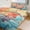 chudan-2, variant on 3PCS Simple Colored Ripple Duvet Cover Set Twin, 1 Duvet Cover And 2 Pillowcase, Duvet Cover for Kids Girls Boys And Teens