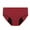 Red, variant on Menstrual Period Underwear for Women Mid Waist Cotton Full Coverage Briefs Solid Color Underpants Stretch Briefs
