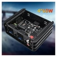 thumbnail image 2 of Car Processor Lossless 4-way DSP Power Amplifier Speakers Plug-and-play Amp For Modification Parts Universal ,Efficient Heatsink, 2 of 5