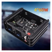 Car Processor Lossless 4-way DSP Power Amplifier Speakers Plug-and-play Amp For Modification Parts Universal ,Easy to Operate