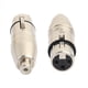 thumbnail image 2 of Adaptador de 8 Piezas XLR una , Adaptador de Enchufe Hembra una XLR Hembra Adaptador de Enchufe, 2 of 5