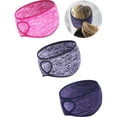 thumbnail image 1 of Ear Warmers, Soft Stretchy Comfort, Stay in Place, Cold Weather Protection, Indoor Outdoor Use, 3 Pieces Various Colors, 1 of 6