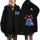 thumbnail image 1 of Sudadera con capucha de dibujos animados de Disney Stitch para mujer, ropa de calle de Manga, Harajuku, Anime, divertido, invierno, años 90, 1 of 1